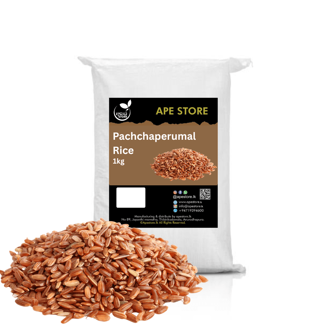 Pachchaperumal Red Rice – Sri Lankan Traditional Rice